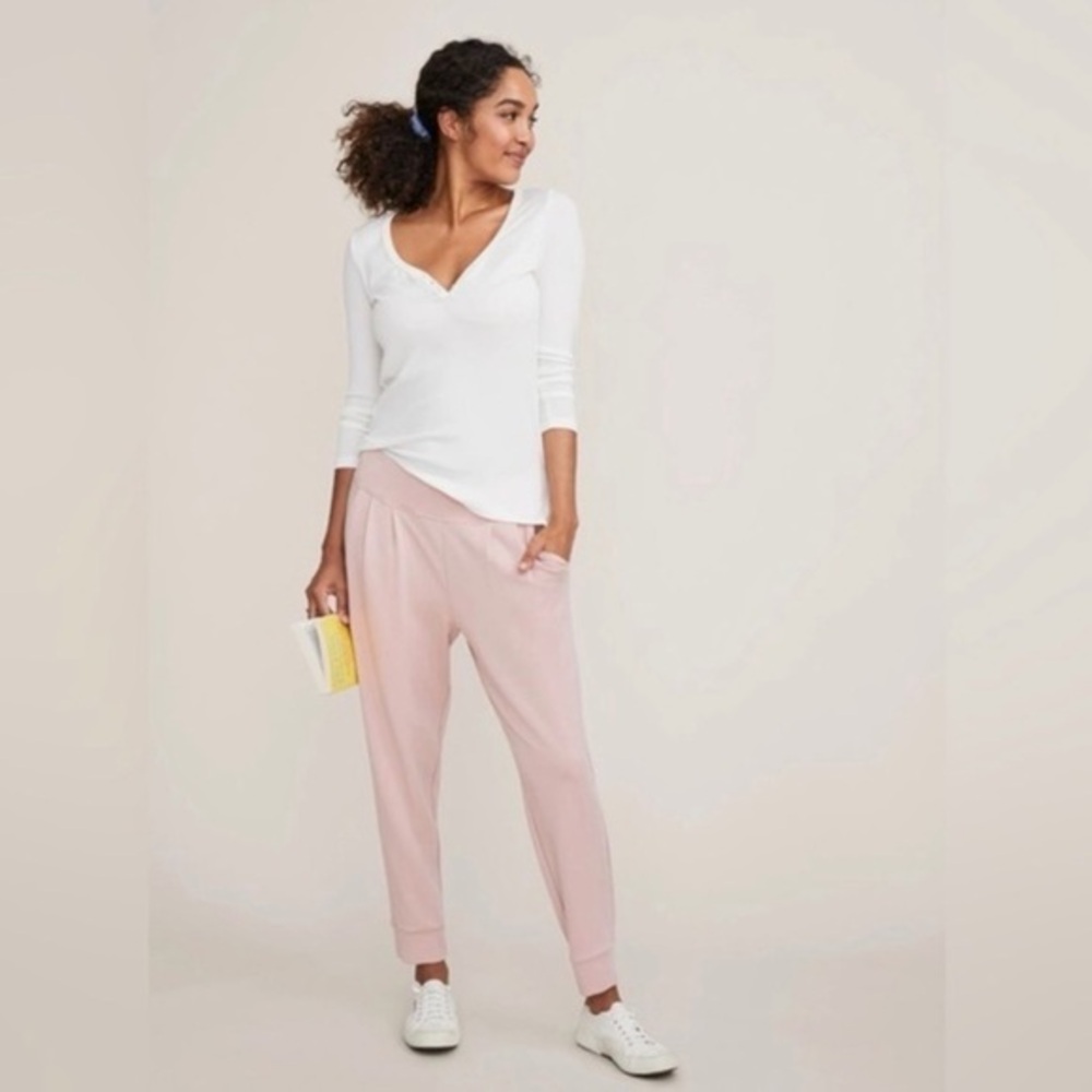 Hatch maternity indoor outdoor Blush Women's Jogger Pants 1 small